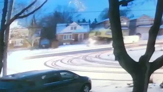 Out of control garbage truck crashes into multiple cars