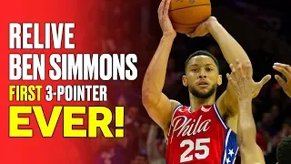 Ben Simmons First Career 3-Pointer From Every Angle