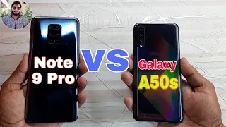 Redmi Note 9 Pro vs Galaxy A50s Speed Test Comparison?