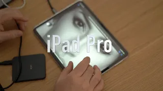 iPad Pro W pracy fotografa