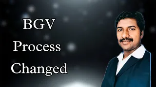 BGV process has changed in Software Industry | @byluckysir