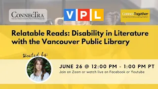 Relatable Reads: Disability in Literature with the Vancouver Public Library