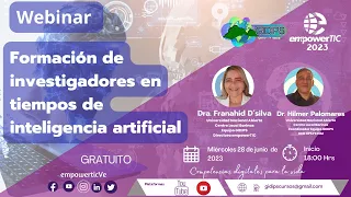 Webinar sobre Formación de investigadores en la era de la Inteligencia Artificial! 📚🤖🌍