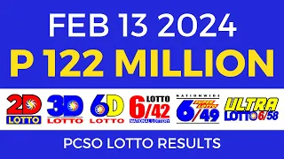 Lotto Result Today February 13 2024 9pm [Complete Details]