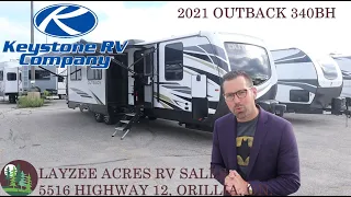 2021 Keystone Outback 340BH - Layzee Acres RV Sales