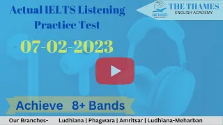 Actual IELTS Listening | Practice  Test  | Achieve 8+ Bands (Online Booking Form)