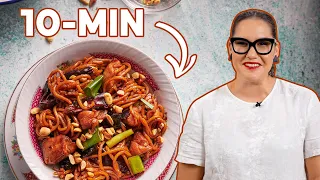 FASTER Kung Pao Chicken Noodles | Marion’s Kitchen