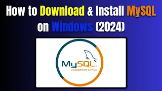 How to Download, Install, and Setup MySQL on Windows (2024) | Server & Workbench