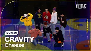 [K-Choreo Tower Cam 4K] 크래비티 직캠 'Cheese'(CRAVITY Choreography) l @MusicBank KBS 231013