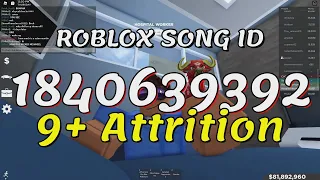 9+ Attrition Roblox Song IDs/Codes