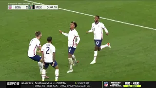 McKennie's goal to Mexico