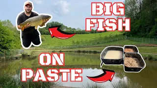 BIG FISH -- ON PASTE -- A DEADLY SUMMER TACTIC -- FISHING TUTORIAL !!