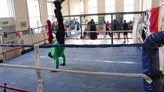 Boxing, Monday session