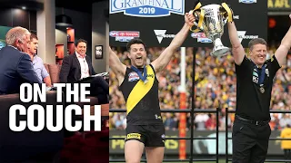 Damien Hardwick very proudly talking about his men and their 2019 victory ❤️