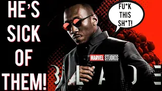 FU*K THIS! Blade actor SICK of Marvel's crap!? Might WALK away from MCU role!?