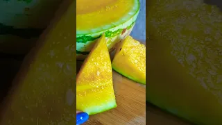 Жёлтый арбуз 🟡🍉🍉🍉 Сочное наслаждение