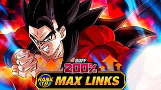 REALLY REALLY GOOD! LEVEL 10 LINKS 100% RAINBOW STAR SSJ4 GOHAN! (DBZ: Dokkan Battle)