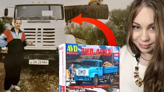 Model of a truck from my childhood ZIL from AVD company