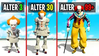 GTA 5 - Überlebe 99 JAHRE als PENNYWISE der CLOWN!!