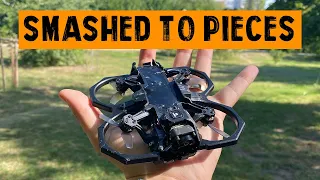 UNLUCKY! Smashed My Drone To Pieces - Don't Do This!! (iFlight Defender 16)