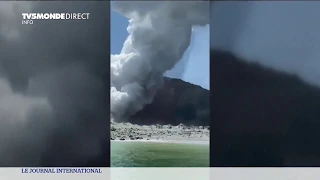 Nouvelle Zelande - Eruption volcanique meurtrière sur l'île de Whakaari / White Island