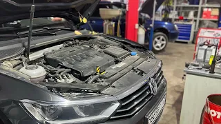 Замена масла в dsg роботе Volkswagen Passat 2.0 tdi dq250