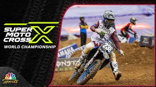 Haiden Deegan wins SMX 250 championship with Hunter Lawrence out of action | Motorsports on NBC