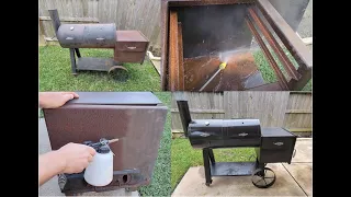 Restoring a rusty smoker