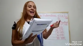 Correção de Matemática 4 ano