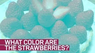 What color are these strawberries? Viral photo tricks your eyes