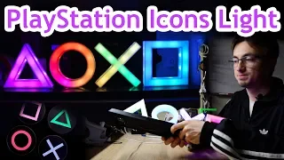 ANIMATED PlayStation Icons Light (RGB). DIY | Arduino NANO | 3D Printing