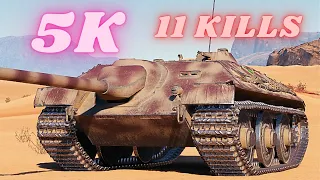 E 25  11 Frags 5K Damage & E 25 World of Tanks , WoT Replays tank battle