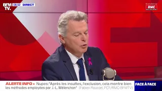 Fabien Roussel invité de BFMTV