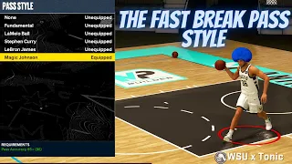 MAGIC JOHNSON PASS STYLE THROWS DOTS NBA 2K23!