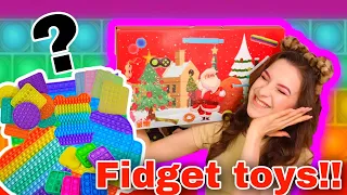 NAJLEPSZY FIDGET TOYS EVER!🙉😱 KALENDARZ ADWENTOWY💖