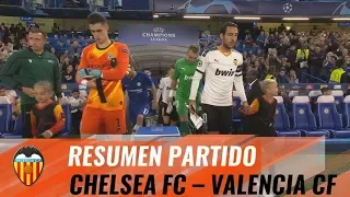 UN VALENCIA CF DE CHAMPIONS VENCE AL CHELSEA FC CON UN GOL DE ESTRATEGIA OBRA DE RODRIGO (0-1)