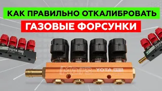 Как правильно откалибровать газовые форсунки? Форсуночная рейка MARS, YOTA RED type 30