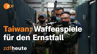 Angst vor China - Taiwan übt für den Ernstfall | auslandsjournal