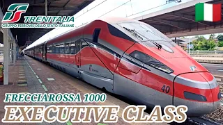 Trenitalia FRECCIAROSSA 1000 EXECUTIVE CLASS during the pandemic / Venezia Mestre - Trieste Centrale