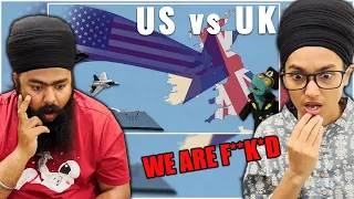 INDIAN Couple in UK React on Could US military conquer UK if it wanted to? (2019)