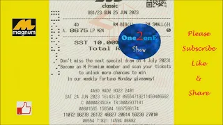 Magnum 891 Lucky Pick Ahad [25/6/2023]