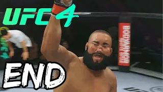 UFC 4 Heavyweight Career Mode Walkthrough Part 8 - ENDING