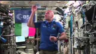 ISS Astronaut Luca Parmitano discusses life in space on BBC's World News