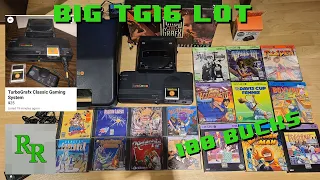 Unboxing a Huge TurboGrafx-16 & TG CD Lot!  - Unboxing and Testing - Fixing Ebay Junk