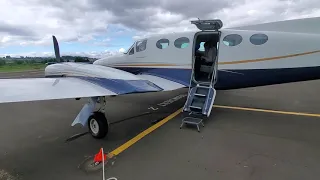 Cessna 414A IFR Seattle to Portland With ATC Audio