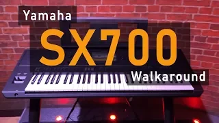 Yamaha PSR SX700 Keyboard Walkaround Guide