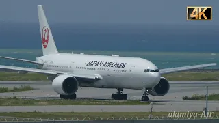 【4K】【飛行機動画】那覇空港 Naha airport/着陸映像