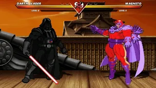 DARTH VADER vs MAGNETO - AMAZING EPIC FIGHT BATTLE !