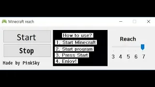 Minecraft Reach hack