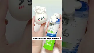 🧼쉐이빙폼🫧테이프풍선 만들기 - Shaving Foam Tape Balloon DIY with Nano Tape#밍투데이#테이프풍선